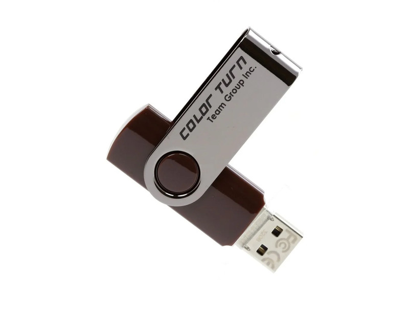 Team Group E902 32GB USB 3.2 Flash Drive - Brown - فلاش ذاكرة